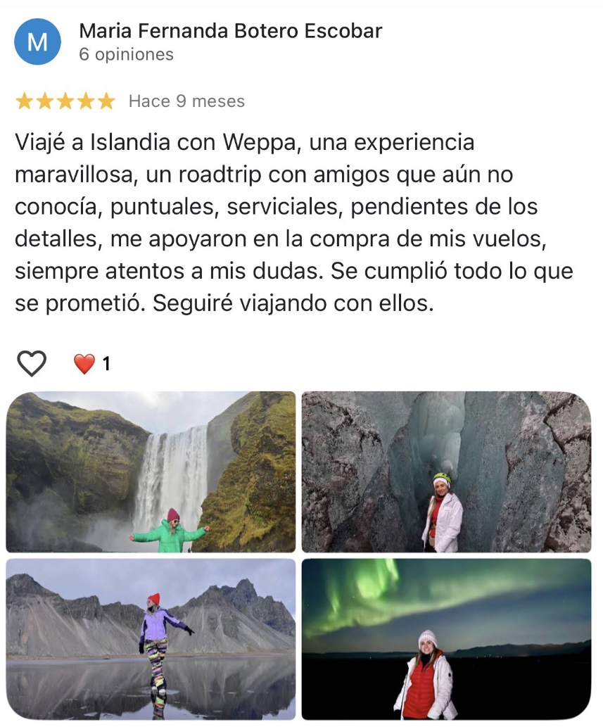 Reseña de viajero Weppa sobre el viaje a Islandia 1